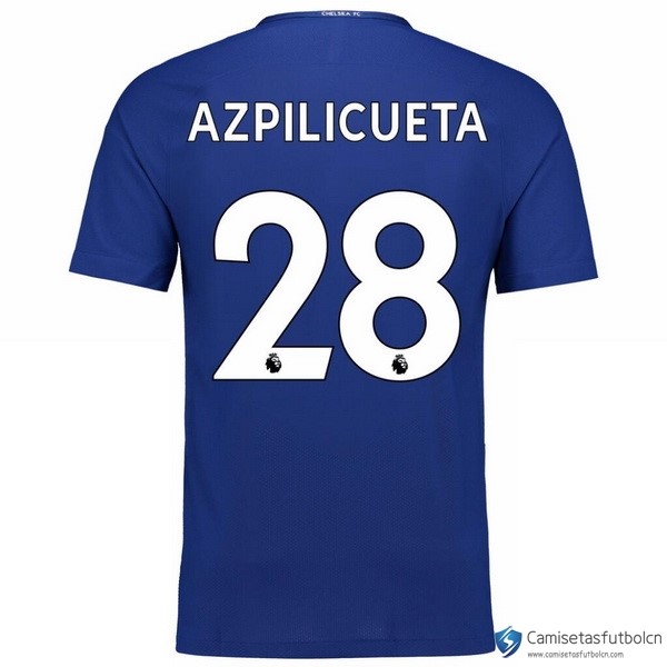 Camiseta Chelsea Primera equipo Azpilicueta 2017-18